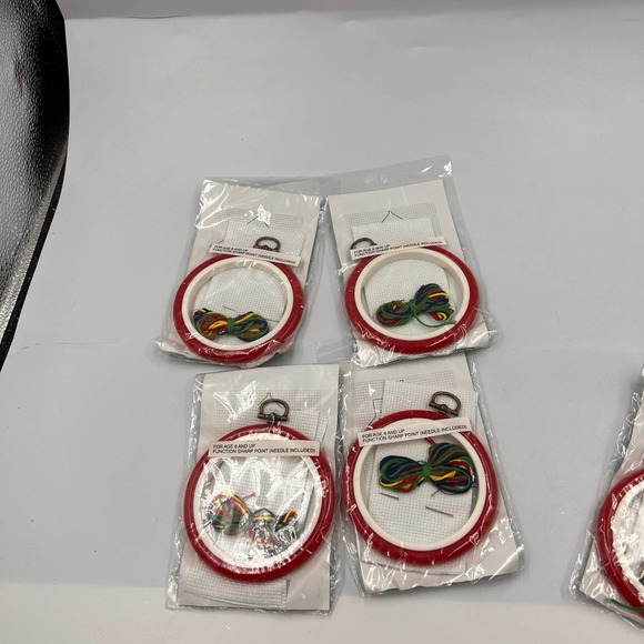 Trim A Home Cross Stitch Christmas Tree Snowflake Kitchen Towel Pot Holder Lot 5 - Picture 4 of 6